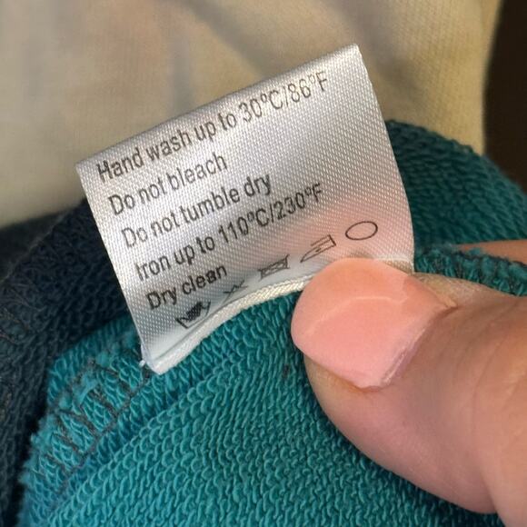 Lea & Viola Color Blocked Tie Dye Sweatshirt Size M - Picture 6 of 9